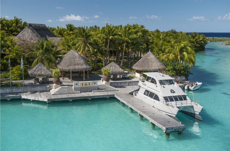 Arrival on St. Regis Bora Bora