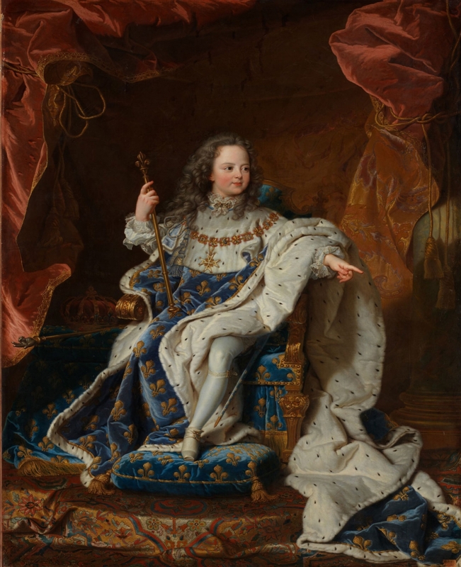 Portrait of Louis XV of France