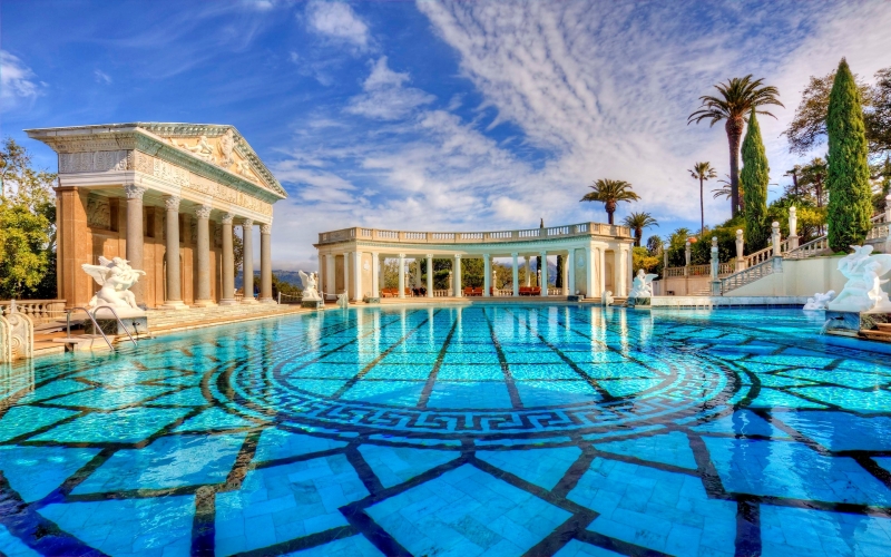 Neptune Pool Hearst Castle, California