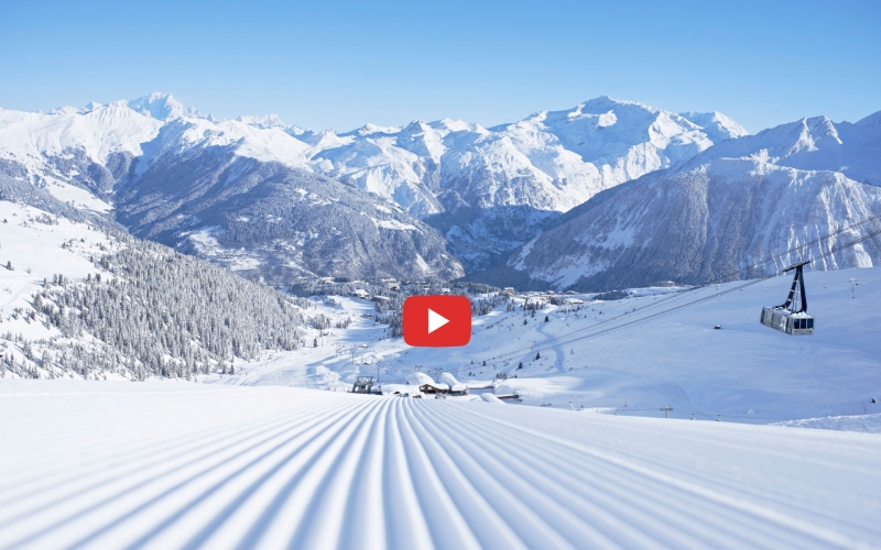 The Hamlet of K2 below, Courchevel 1850, France