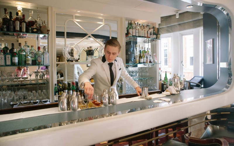 The American Bar at the Iconic Savoy...A Legacy of Celebrity and Royalty